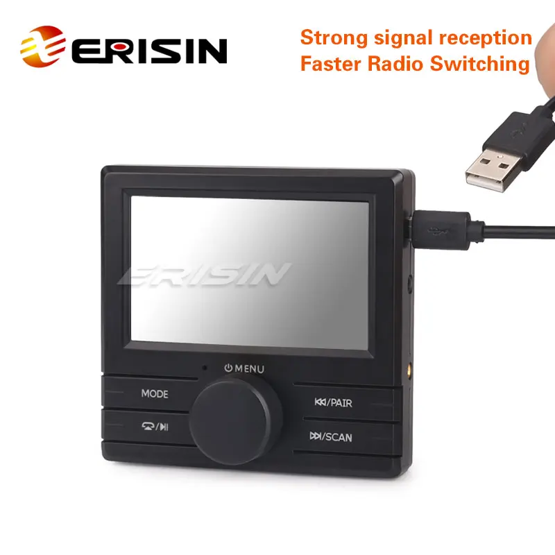 Erisin ES363 внешний Универсальный DAB + цифровой модуль автомагнитолы комплект антенны