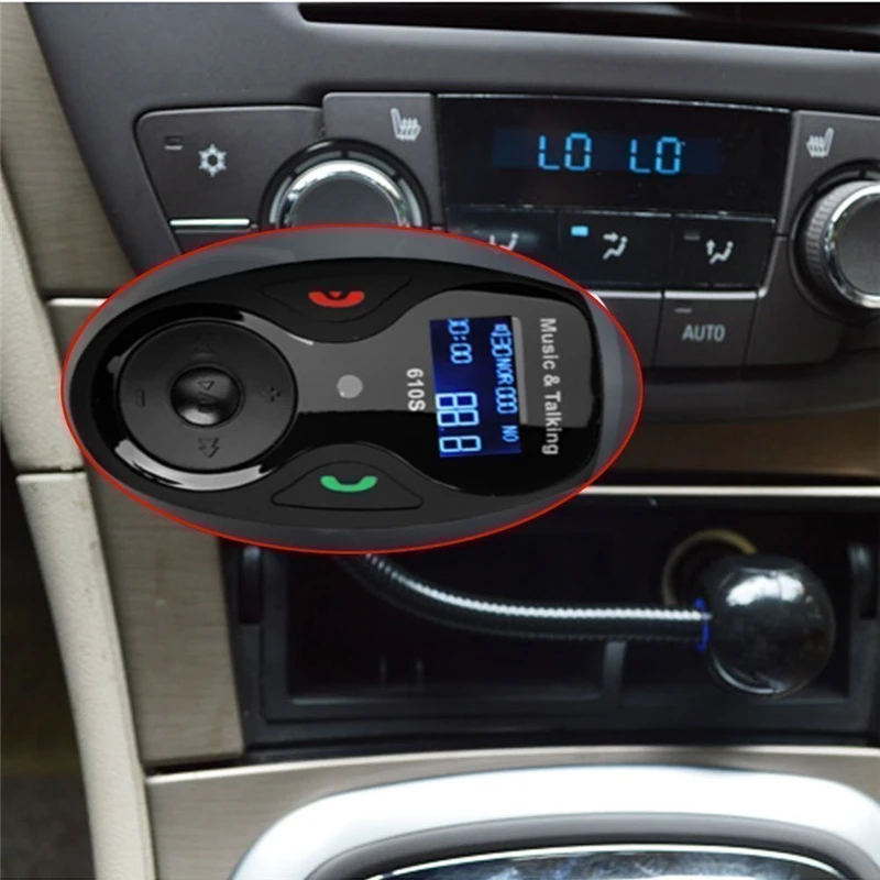 Новый Bluetooth lcd автомобильный комплект MP3 музыкальный плеер Handsfree fm-передатчик
