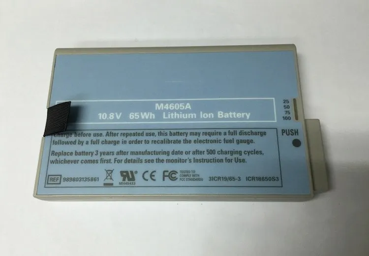 Для PH оригинальный MP20 MP30 MP50 монитор аккумулятор Номер заказа M4605A|Дисководы