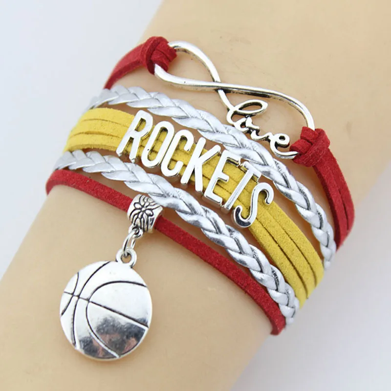 Браслет Infinity Love Rockets кожаный плетеный браслет ручной работы для женщин и