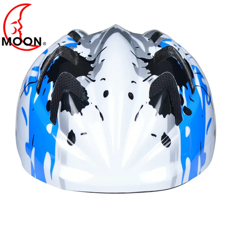 MOON Cute Kids Helmet Hot out Mold с принтом граффити Безопасная езда/Оборудование для катания