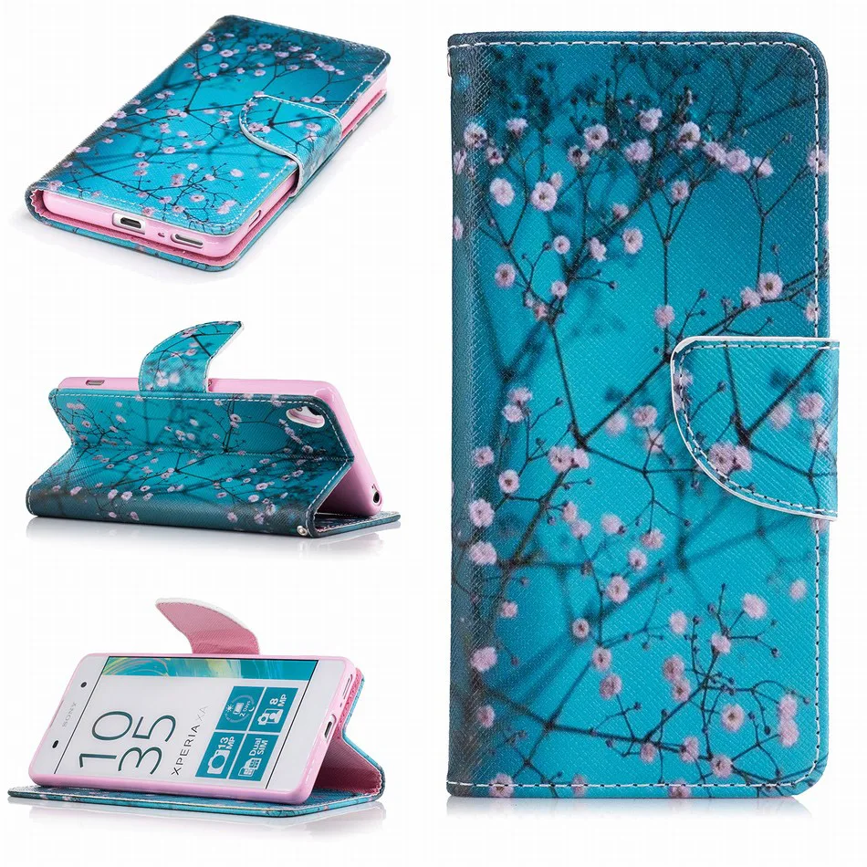 Кожаный чехол-портмоне с откидной крышкой чехол для sony Xperia L1 L2 L3 E6 10 XA1 XA Z6 XZ XZS XZ1 XA2 ультра Z5 компактный M4 задняя крышка B116