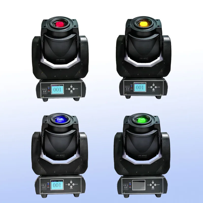 

4pcs/lot 90W Gobo Spot Led Moving Head Light 90W DMX512 LED Moving Head Spot Light for Wedding DJ disco Party KTV Club