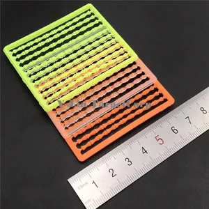 10 карт (1000 шт.) оснастка для волос для ловли карпа, приманка для бойлов, стоппер для гантелей, держатель для бойлов, приманка, стоп-оснастка для волос, выдвижной стоп