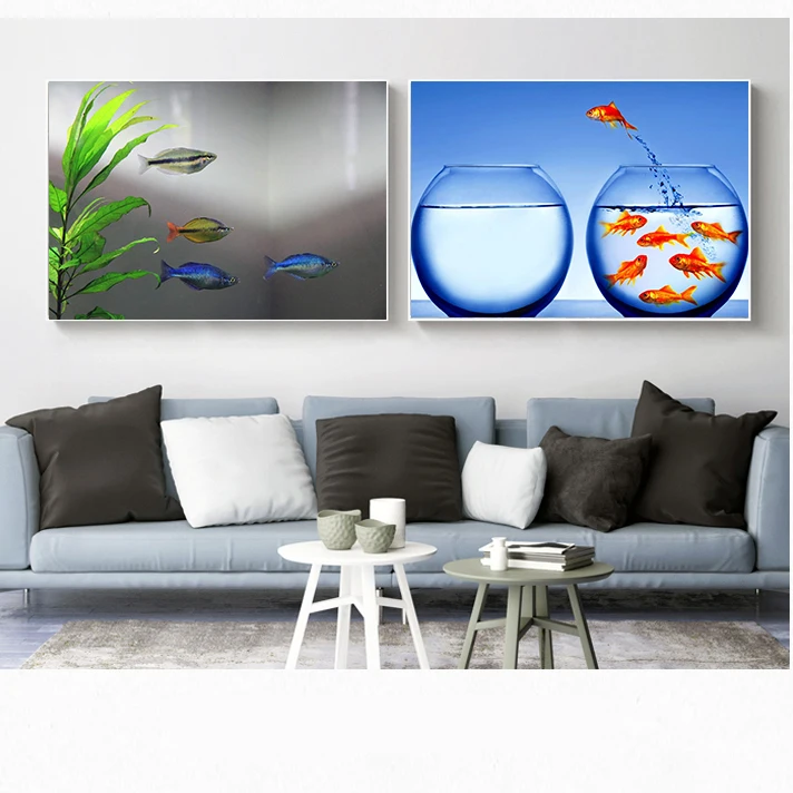 Современное искусство живопись, весеннее украшение, морская фотография, Настенная картина, картины для гостиной, квадраты