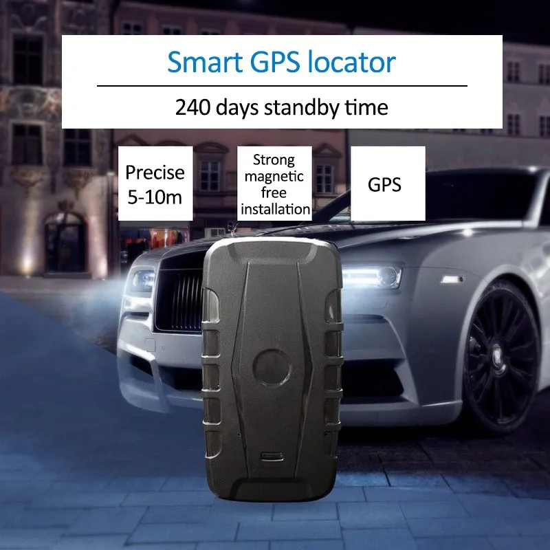Портативный 3G Автомобильный GPS трекер 20000 мАч мощный магнит локатор 240 дней в