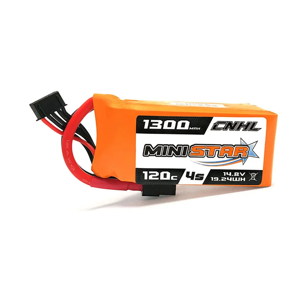 2 шт CNHL MiniStar 1300 mAh 14,8 V 4S 120C Lipo батарея