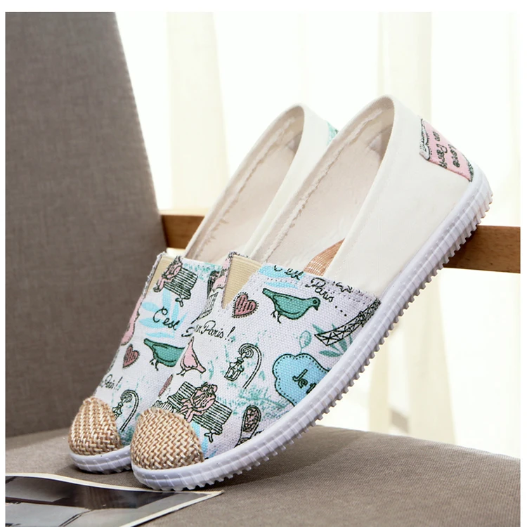 2018 женская обувь Туфли без каблуков с милой совой Спортивная каблука Обувь