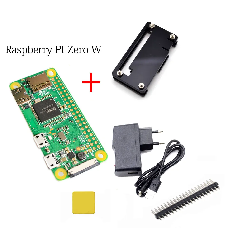 Raspberry pi zero WH Pi 0 W версия адаптера корпуса комплект|Демонстрационные стенды| |