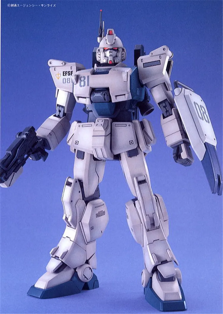 Bandai Gundam MG 1/100 Ez 8 RX 79 [г] Ez8 мобильный костюм сборки модель Наборы фигурки