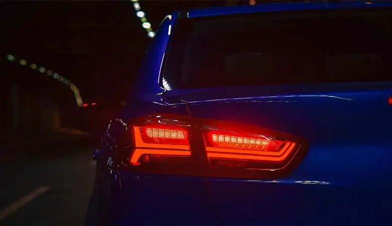 Задний фонарь для Mitsubishi Lancer EVO x 2008- задний светодиодный задний тормозной фонарь лампа светодиодные фары дневного света Стоп задний фонарь аксессуары