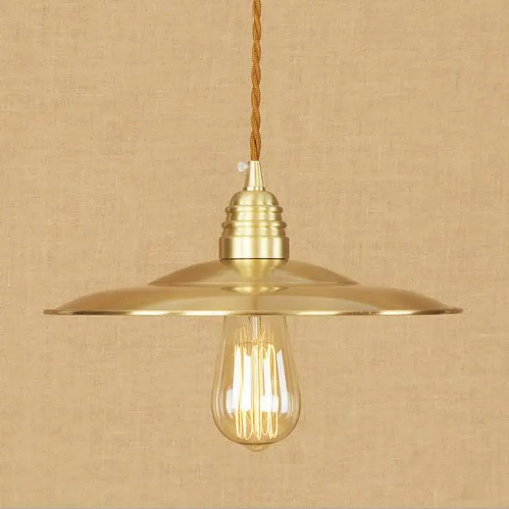 Aristocratic bronze chandelier simple bedroom living room pure copper decorative lamps european-style luxury palace vintage art | Лампы и
