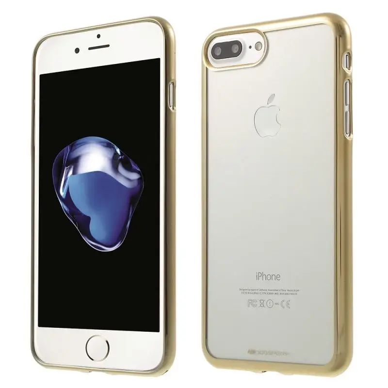 100% подлинный Goospery Ring 2 Jelly мягкий гелевый прозрачный чехол из ТПУ для iPhone 5 5s SE 6 6s 7 8