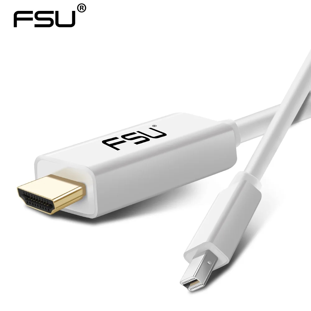 Mini Display port to HDMI Cable 1080P HD Thunderbolt Port DP адаптер для проектора Macbook|dp hdmi adapter|display dpthunderbolt