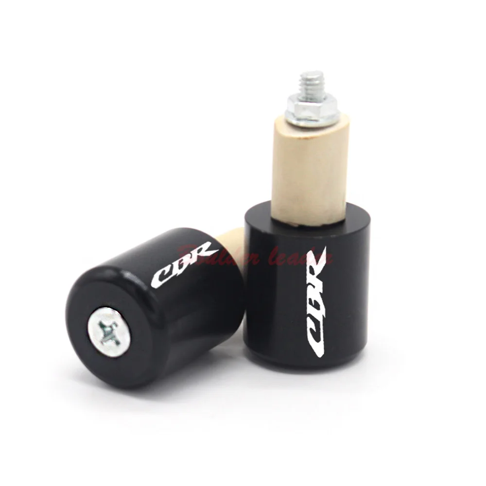 CNC 22 мм ручки для руля рукоятка колпачок торцевые вилки Honda CBR 600 900 929 954 RR 1000 1100 CB 599