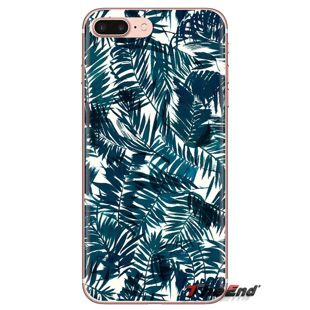 Мягкий чехол узор в виде банановых листьев тропические листья фрукты для Xiaomi Mi4 Mi5