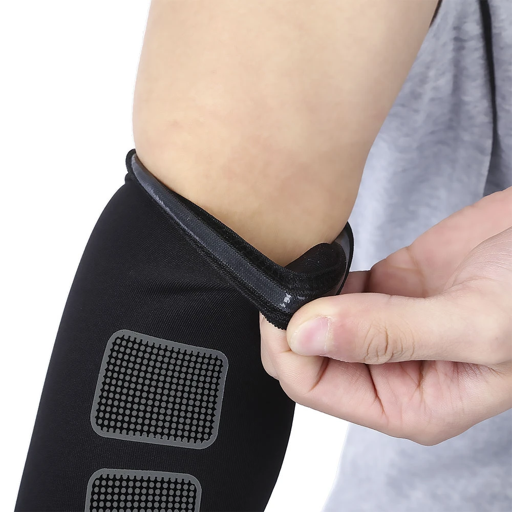 Basketball Football Shooting Extended Single Arm Elbow Sleeve Pad Support Protector Breathable Elastic Fabric Cuff Sun Protectio | Спорт и