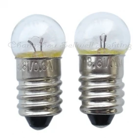 

Miniature bulb 3.8v 0.3a e10 g11 A212 NEW 10pcs sellwell lighting
