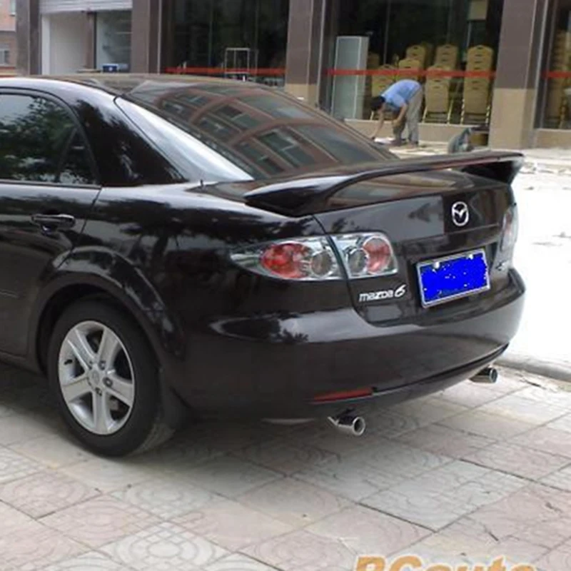 Спойлер для Mazda 6 заднее крыло из высококачественного АБС материала 2004 2016 праймер