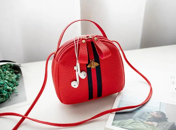 Женская Повседневная мини-сумка на одно плечо прямоугольной формы сумка из