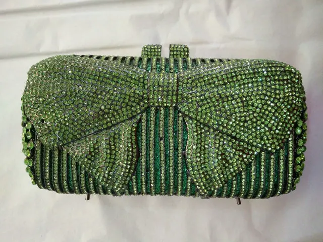 Boutique De FGG Элегантный форма чаши Для женщин из металла клатчи вечерняя сумочка Minaudiere дамские сумочки и кошельки Lades Свадебные клатч вечерние сумки - Цвет: 4