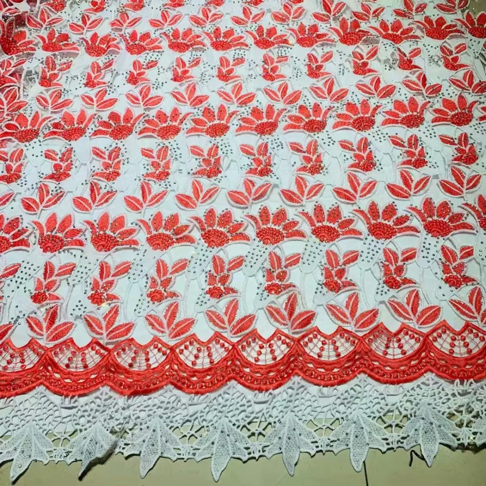 2019 горячая распродажа Новое поступление африканские бусы кружева со стразами 5