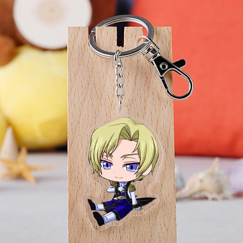 Японский аниме код Geass мультфильм фигурка акриловый автомобильный брелок