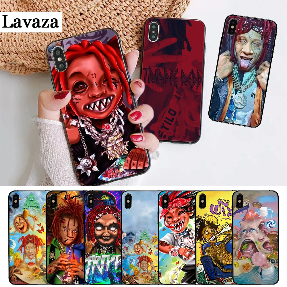 Силиконовый чехол Trippie redd Lifes a trip для iPhone 5 5S 6 6S Plus 7 8 11 Pro X XS Max XR|Бамперы| |