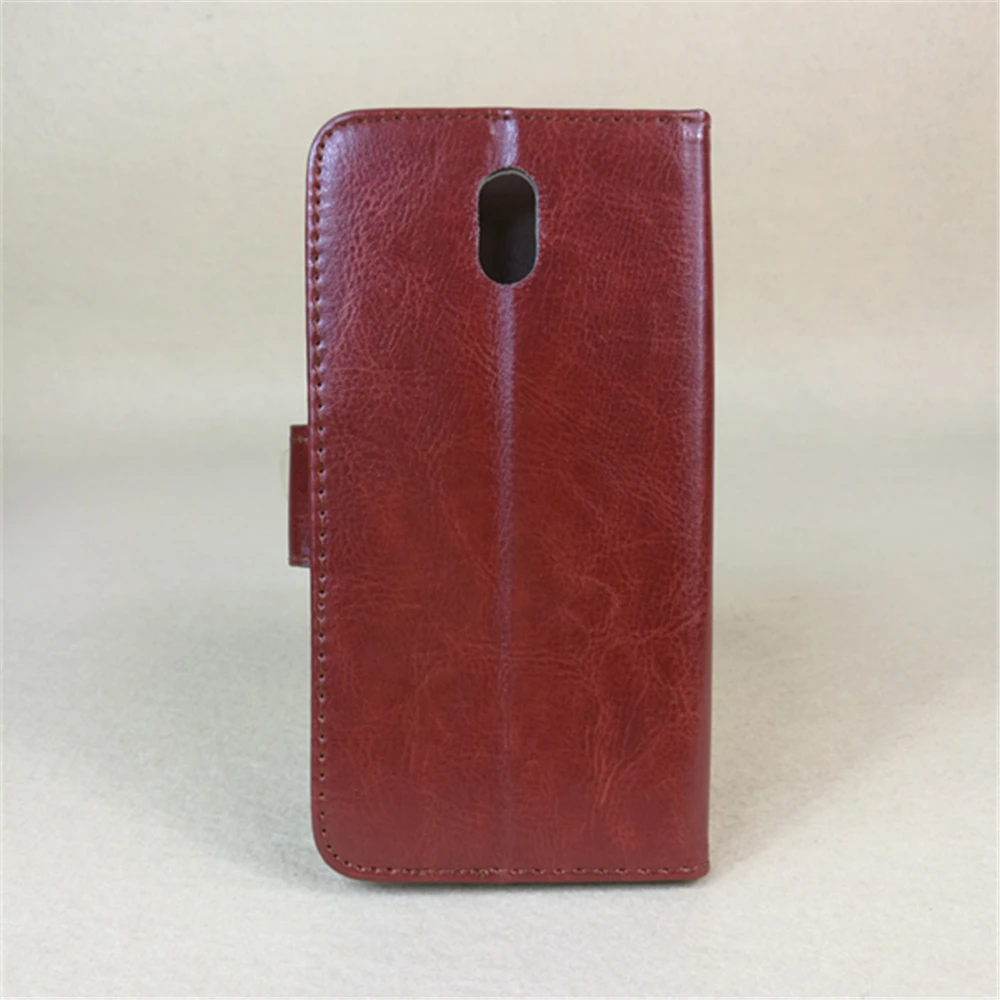Crazy horse Flip leather case Credit Card Slots and stand function For Nokia 3 5.0&quot Dual sim | Мобильные телефоны и