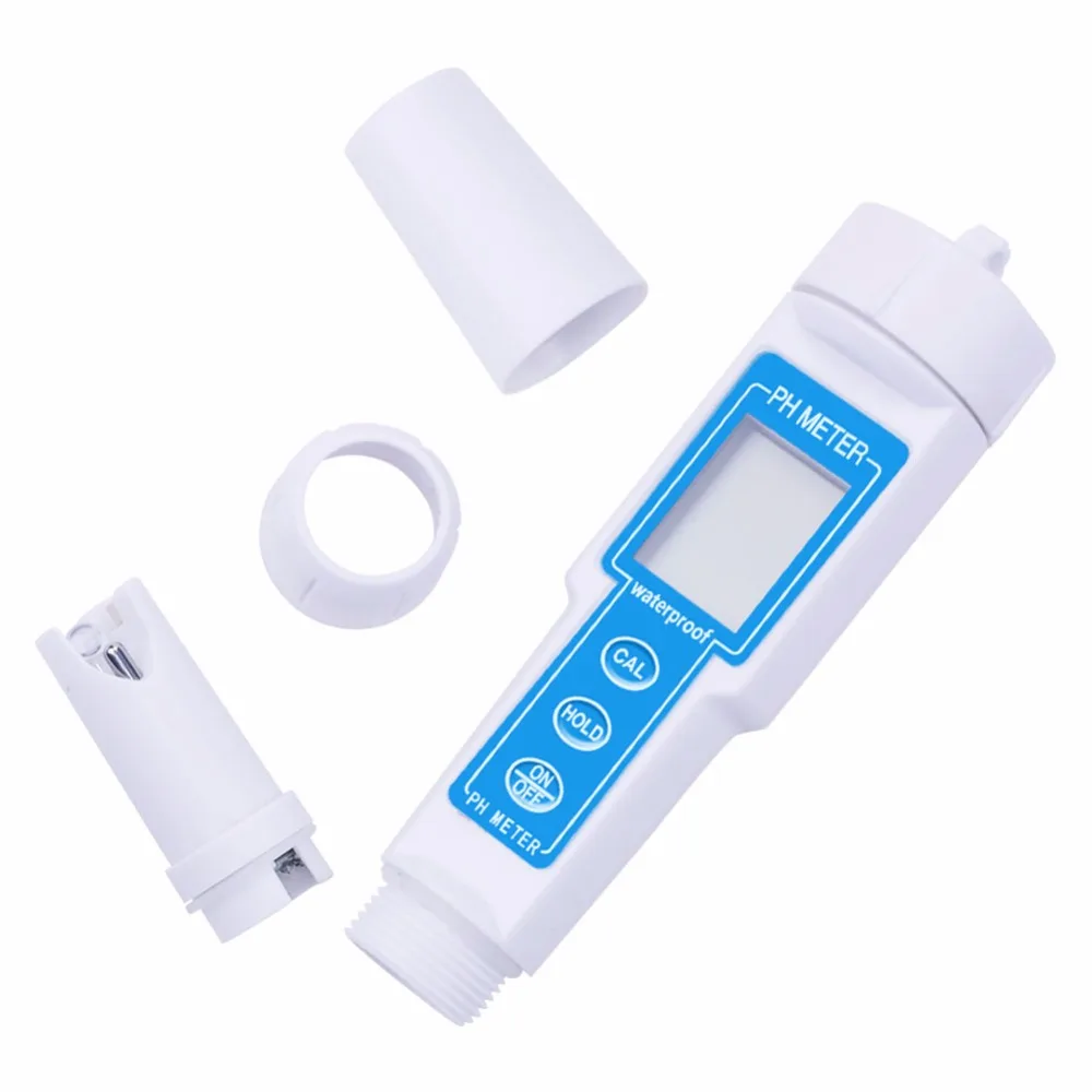 Водонепроницаемый Высокоточный Цифровой PH метр с ЖК дисплеем аквариум почвой