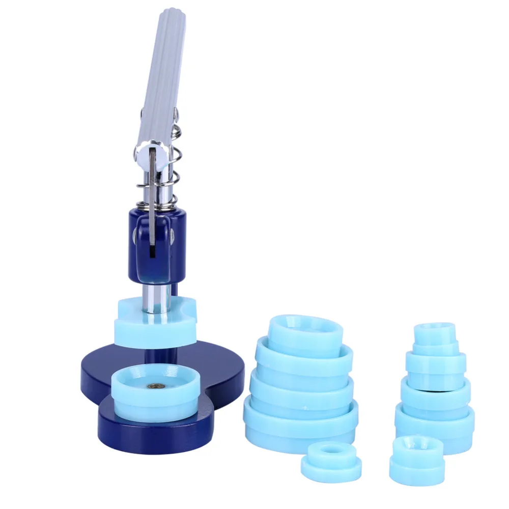 Профессиональный набор инструментов для ремонта часов с 12 матрицами практичный