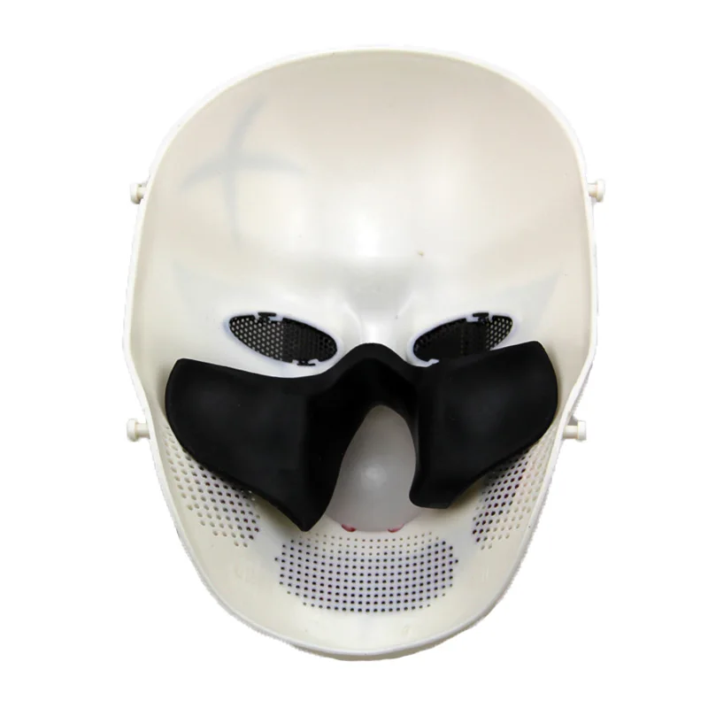ZJZ08 клоун череп Проволочная сетка в стиле Джокер Тактический Airsoft Пейнтбол Полный