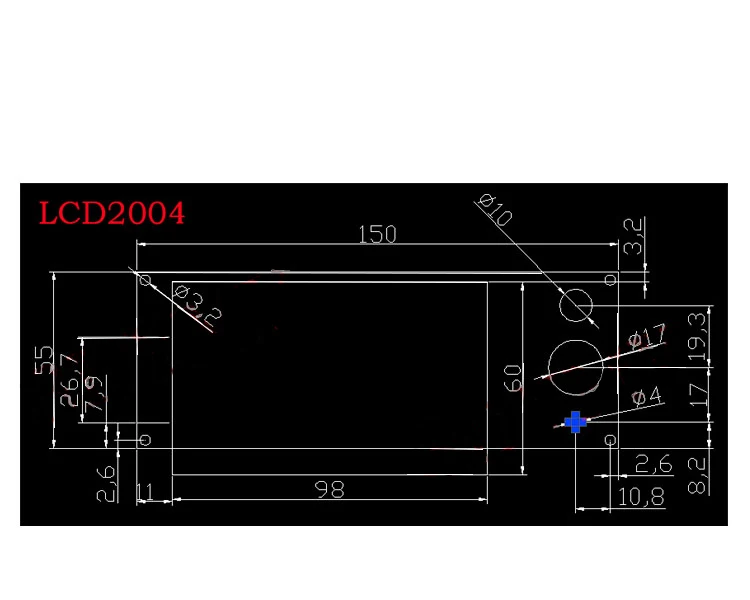 Запчасти для 3D принтера i3 ramps 1 4 plus LCD 2004 контроллер ЖК дисплей|Детали и аксессуары