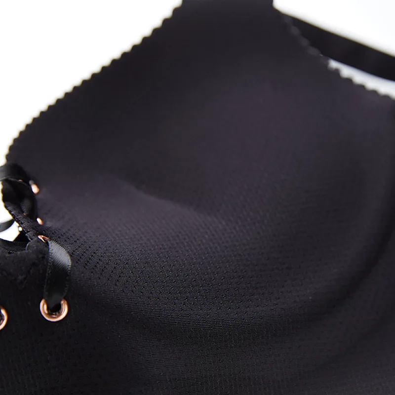 Бюстгальтер женский бесшовный в полоску с пуш-апом | Женская одежда