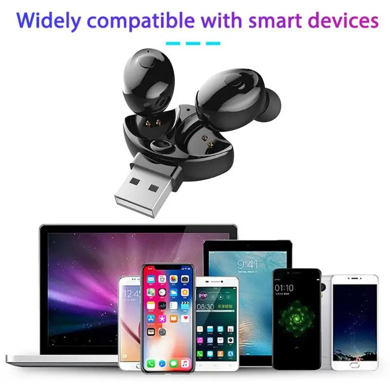 XG17 TWS Bluetooth 5 0 наушники с USB зарядной док-станцией настоящие беспроводные стерео