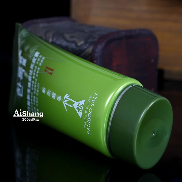 1 шт. корейский солью бамбука Уход за кожей лица крем-скраб для Отшелушивающий