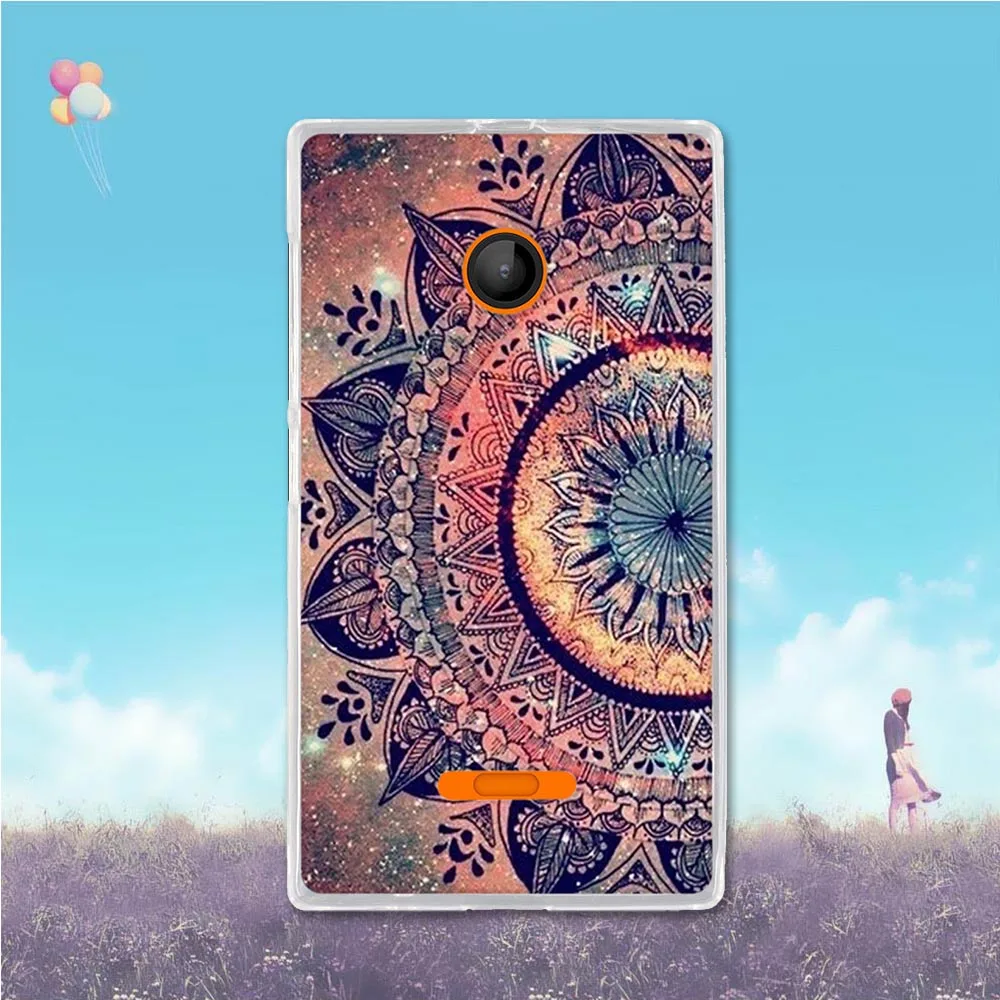 Чехол для Nokia N430 задняя крышка чехол с 3D рисунком Lumia 430 мягкий силиконовый из ТПУ