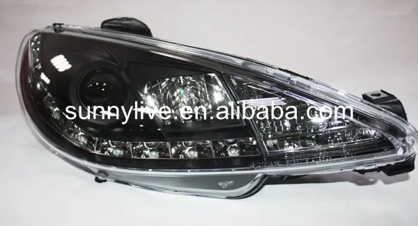 Фара для peugeot 206 светодиодный фонарь 1998-2004 год SN