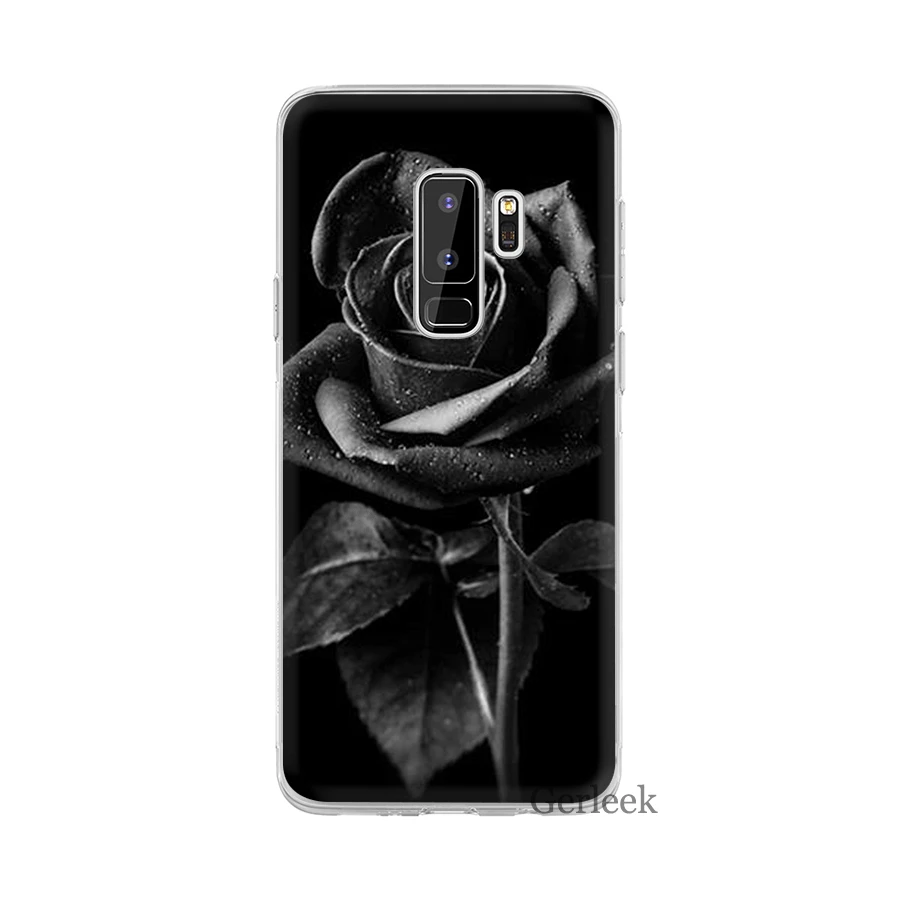 Чехол для телефона Desxz Dark Style Samsung Galaxy S3 S4 S5 S6 S7 Edge S8 S9 S10 S10e Plus Note 8 9 | Мобильные