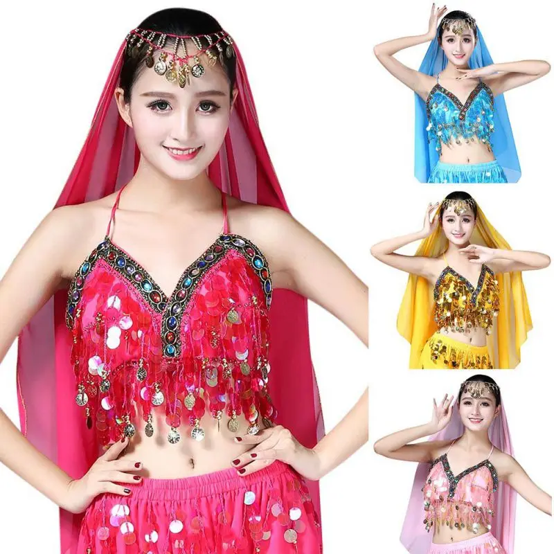 ROPALIA живота Танцы блестки Бюстгальтер с бахромой Форма код|Танец живота| |