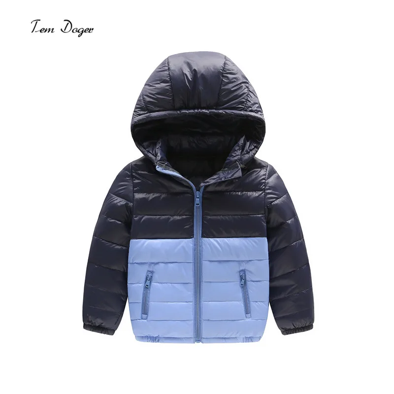 Tem Doger kids clothing winter new boys jackets outdoor snowsuit windproof girls outwear children windbreaker outfits | Детская одежда