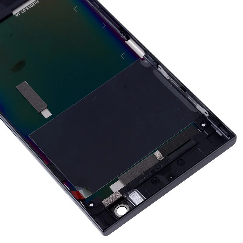 Задняя крышка для lenovo K900 на батарею черный