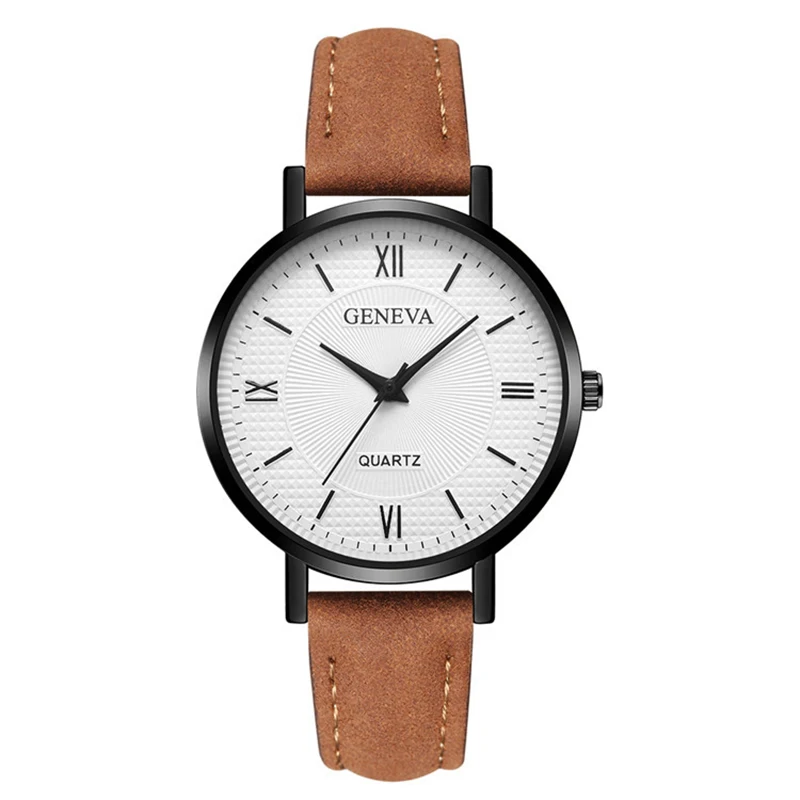 

Модные часы для женщин и мужчин, аналоговые кварцевые наручные часы, повседневные мужские женские часы Geneva 2021, стильные часы