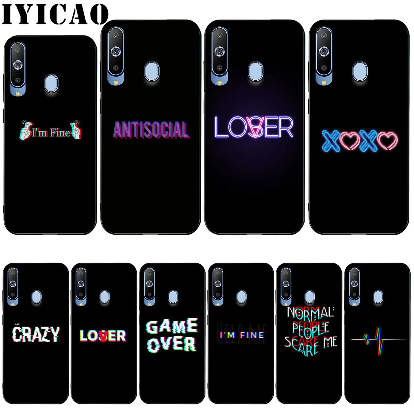 Силиконовый мягкий чехол для Samsung Galaxy A10 A30 A40 A50 A70 M10 M20 M30|Бамперы| |