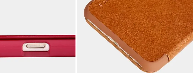 Флип Смарт кожаный чехол для Apple IPHONE7 IPHONE8 Iphone 7 8 plus 7 PLUS 8 PLUS NILLKIN Модный чехол с спальными чехлами для телефонов