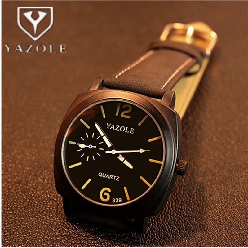 Спортивные наручные часы YAZOLE мужские водонепроницаемые армейские erkek kol saati|montre