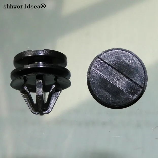 Shhworld POM черный фиксатор зажимы для автомобиля и пластиковые застежки автомобильные заклепки зажимы для Land Rover DYC500110