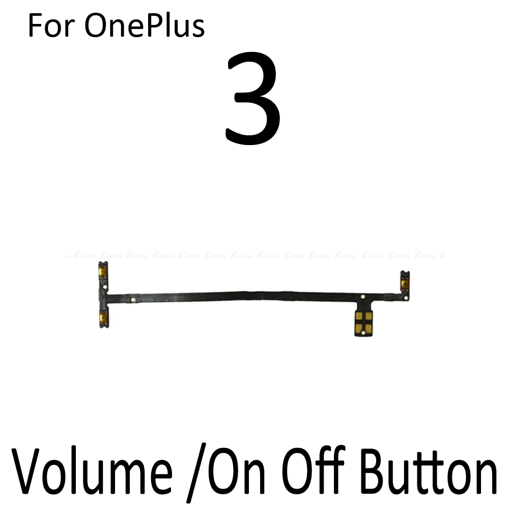 Гибкий кабель с кнопкой регулировки громкости для OnePlus X 1 2 3 3T 5 5T 6 6T 7 Pro, запасные части