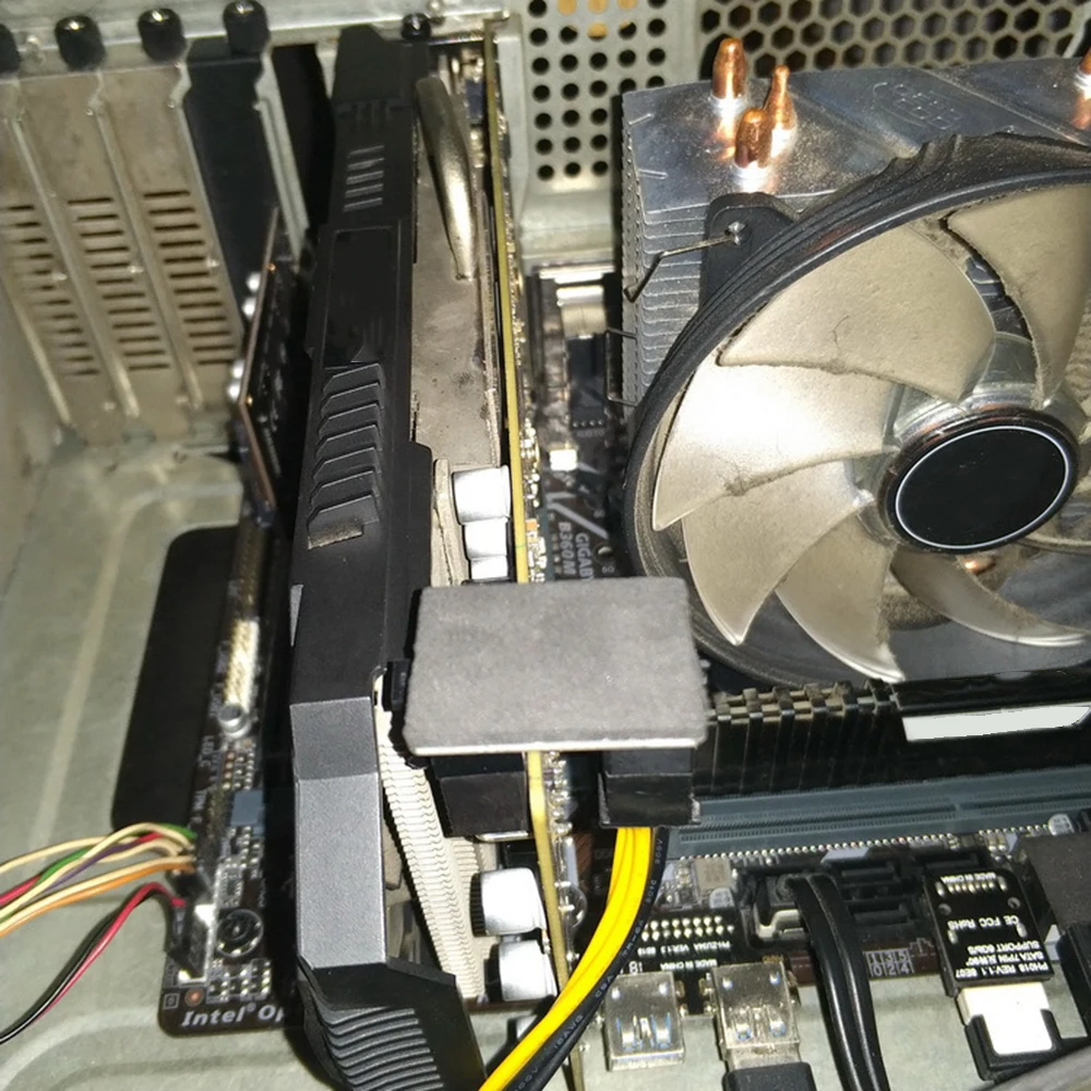 Усилитель руля 2 шт. разъем адаптера для настольных компьютеров ATX 8pin 180 градусов