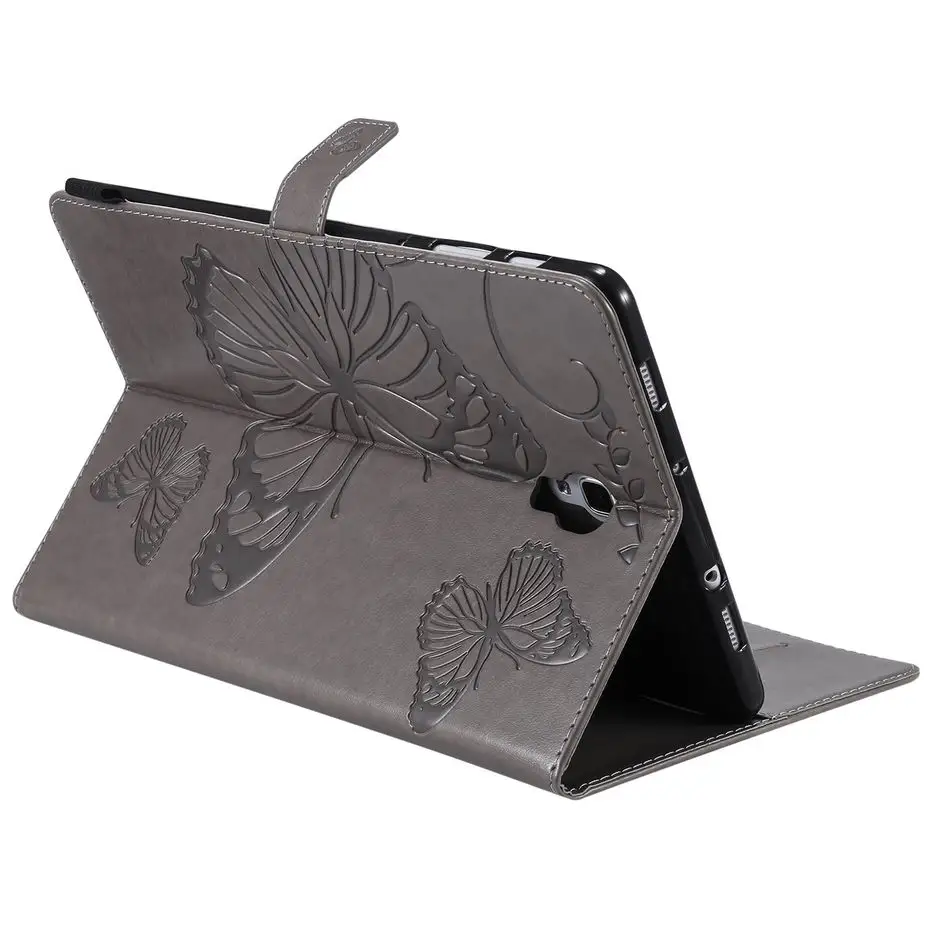 Чехол-книжка с 3d-бабочкой для Samsung Galaxy Tab A A2 2018 10 5 &quotT590 T595 T597 SM-T590 чехол планшета +